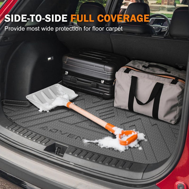 KUST Cargo Trunk Mat for 2023-2025 Kia Sportage Accessories (Include Hybrid, Not for PHEV), Rear Trunk Liner All Weather TPE Rubber Raised Edge - Image 3